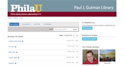 Desktop Screenshot of libguides.philau.edu